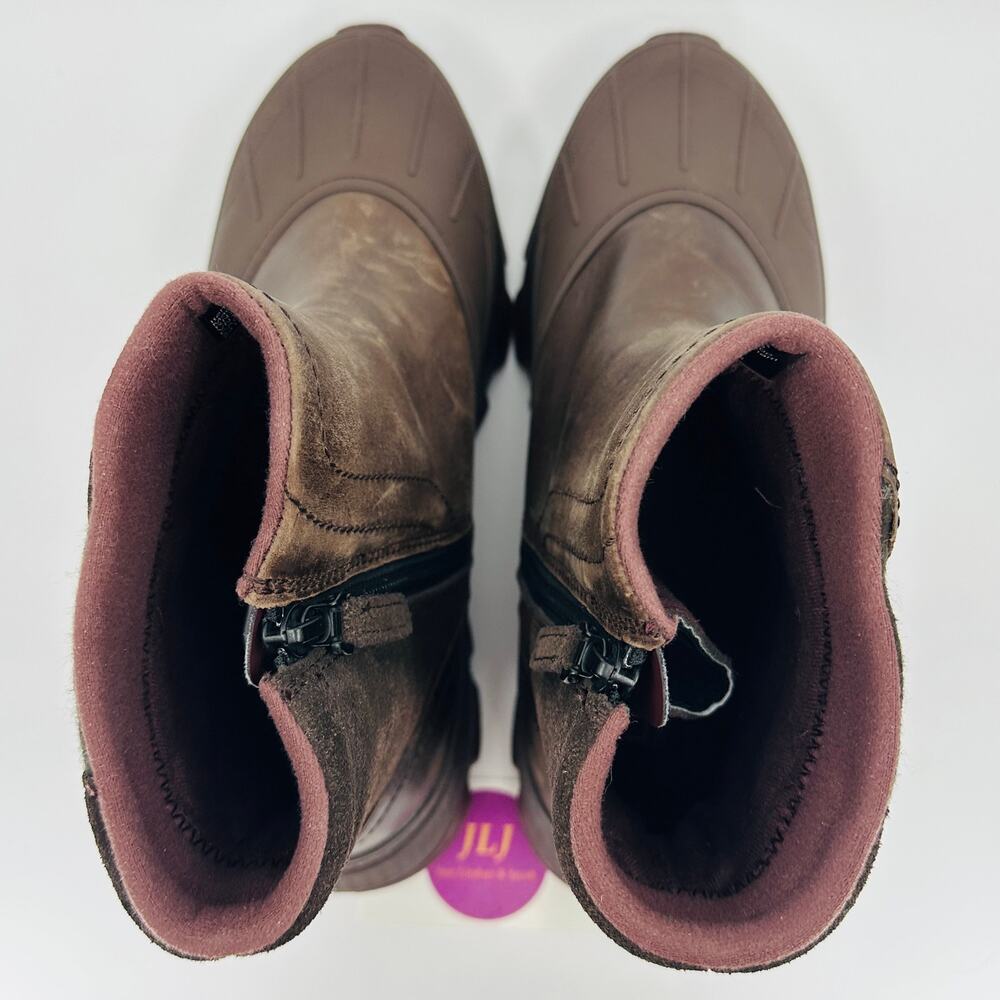 L.L. Bean Womens Storm Chaser 6 Pull-On Waterproof Insulated Boots Size 9.5 Wide - Picture 9 of 11